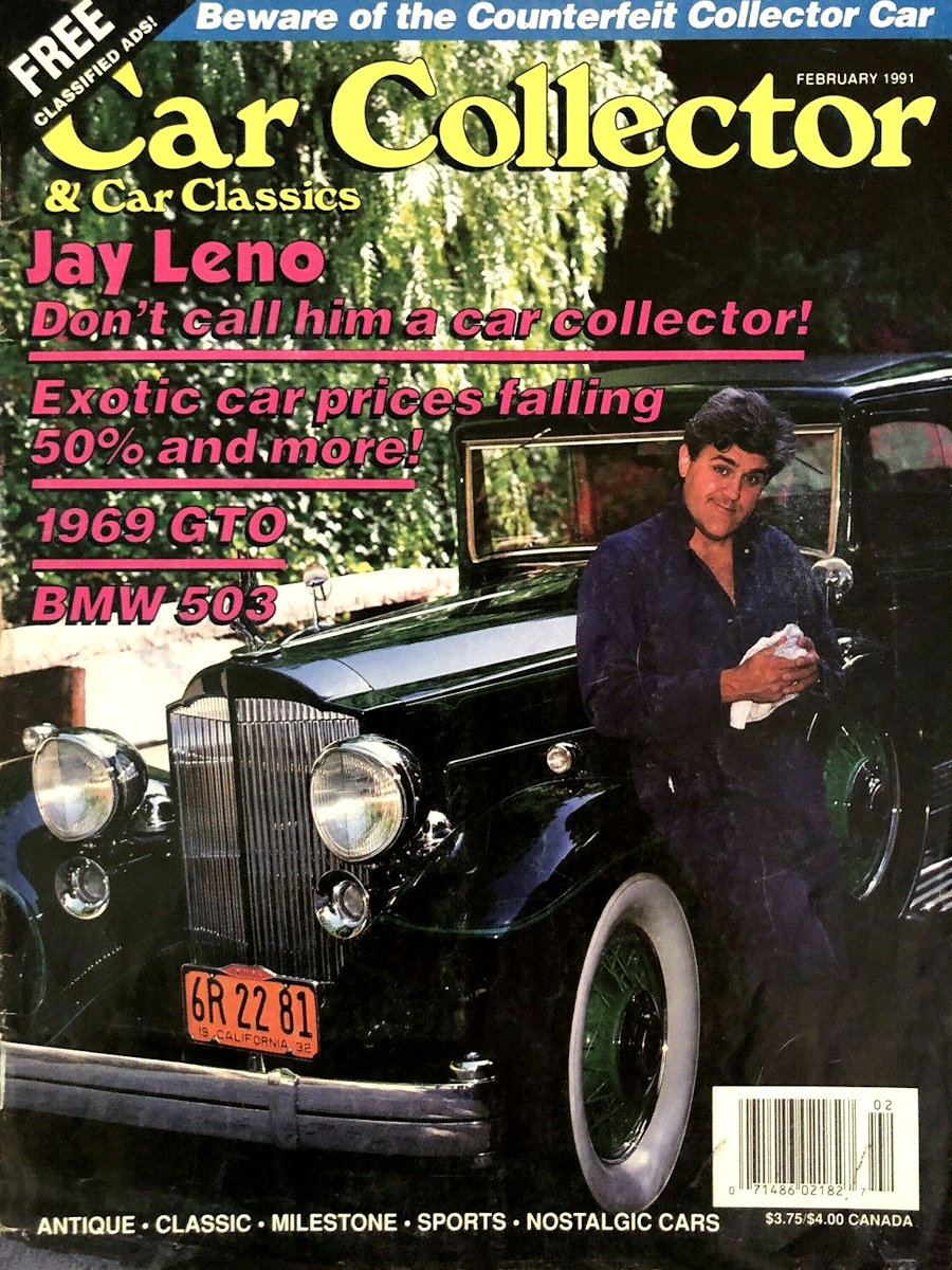 Car Collector Classics Feb February 1991