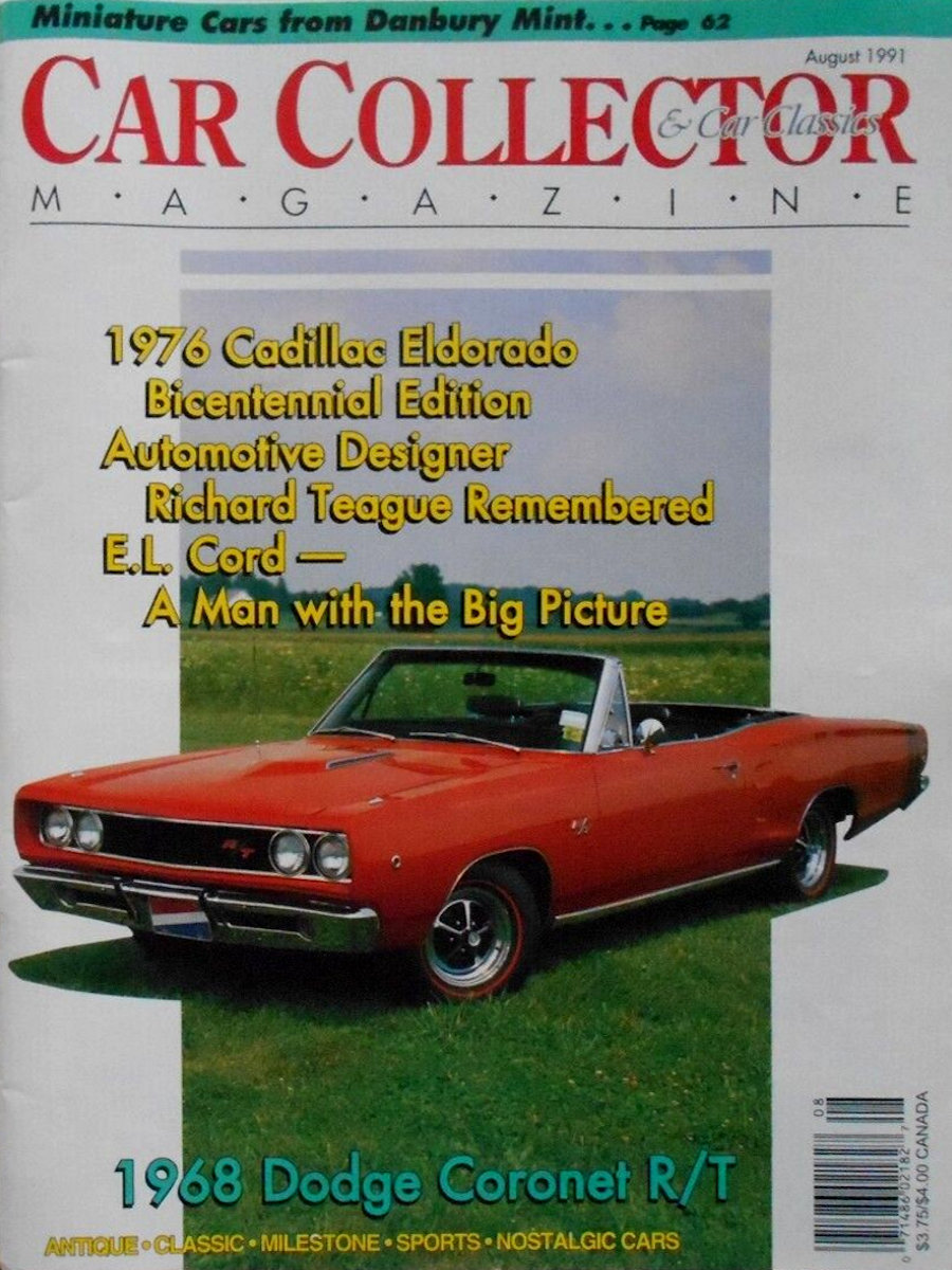 Car Collector Classics Aug August 1991