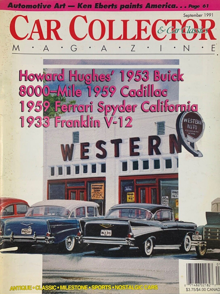 Car Collector Classics Sept September 1991