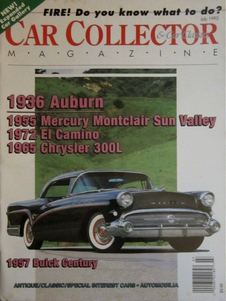 Car Collector Classics July 1992