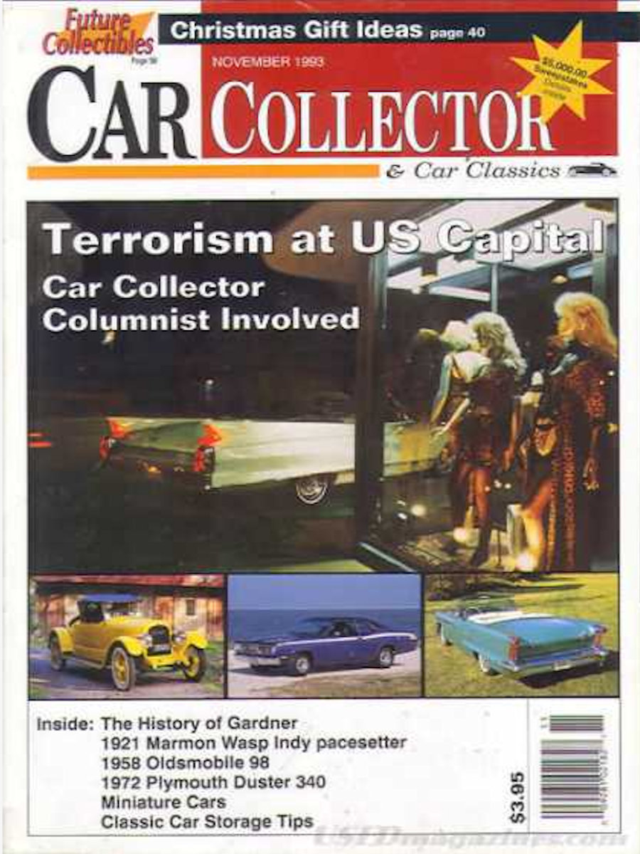Car Collector Classics Nov November 1993
