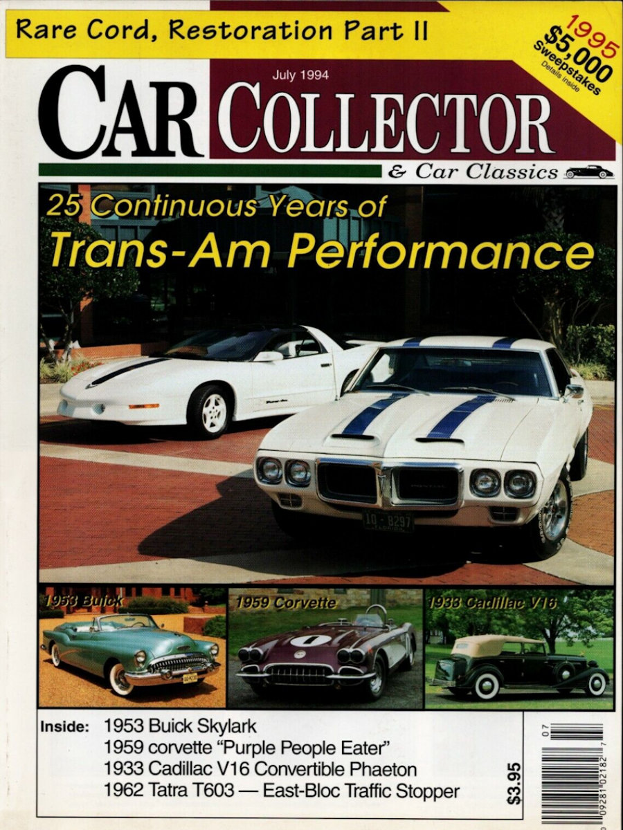 Car Collector Classics July 1994