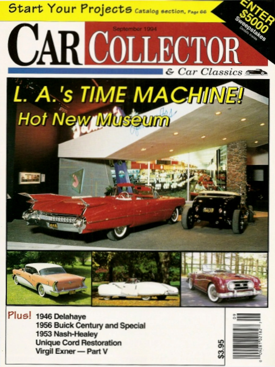 Car Collector Classics Sept September 1994