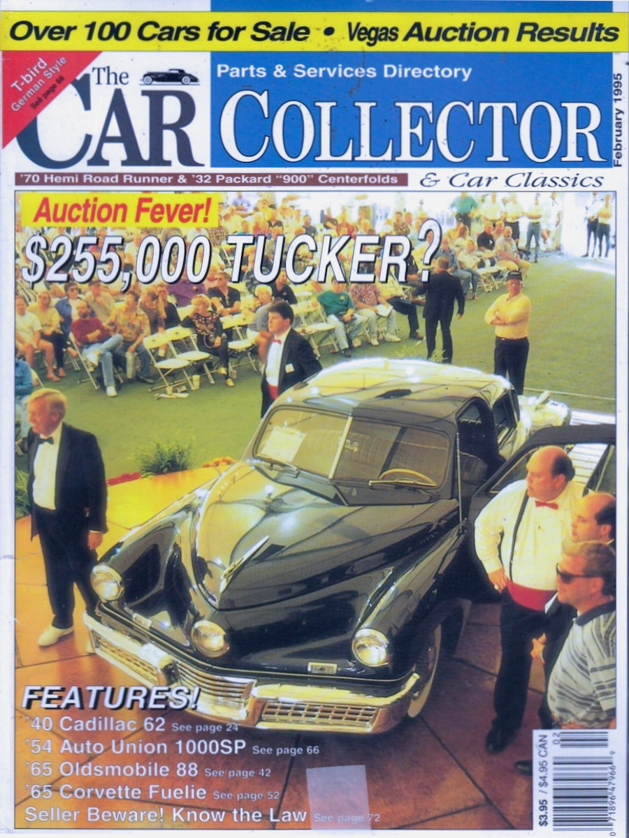 Car Collector Classics Feb February 1995