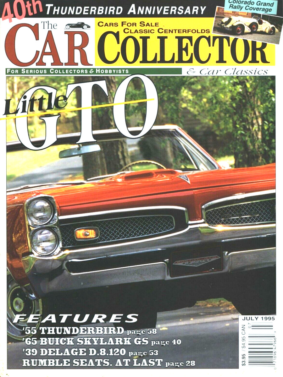 Car Collector Classics July 1995