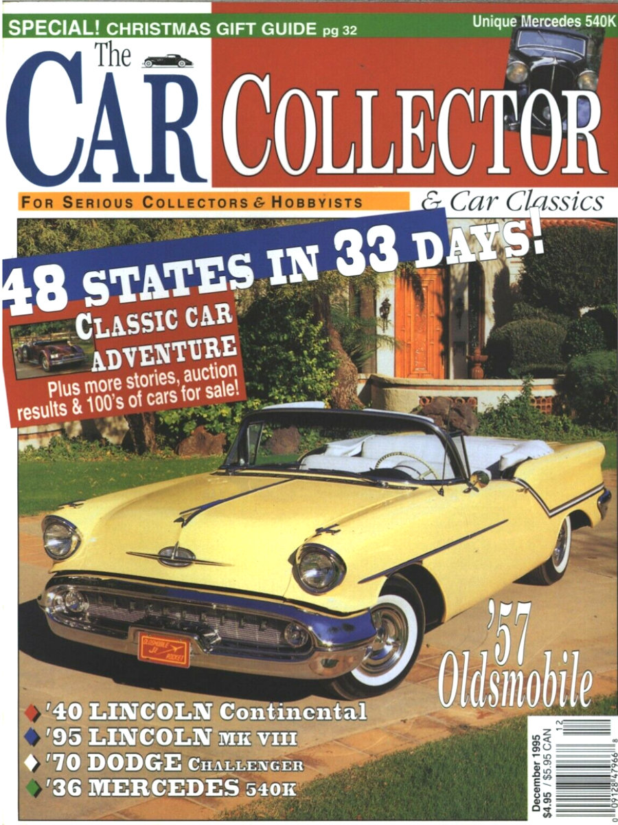 Car Collector Classics Dec December 1995