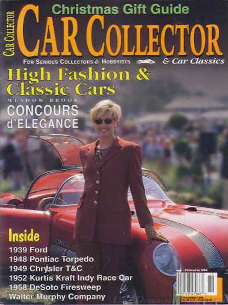 Car Collector Classics Nov November 1996