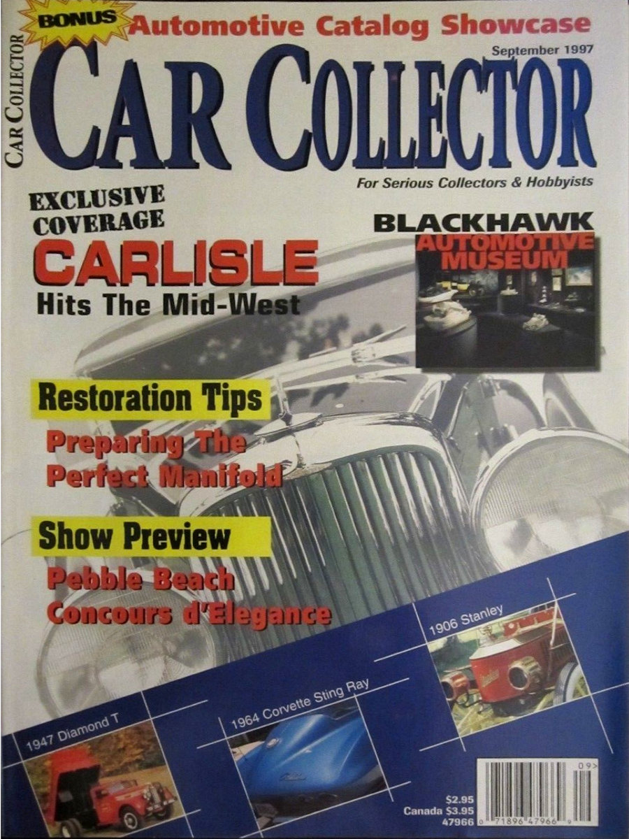 Car Collector Classics Sept September 1997