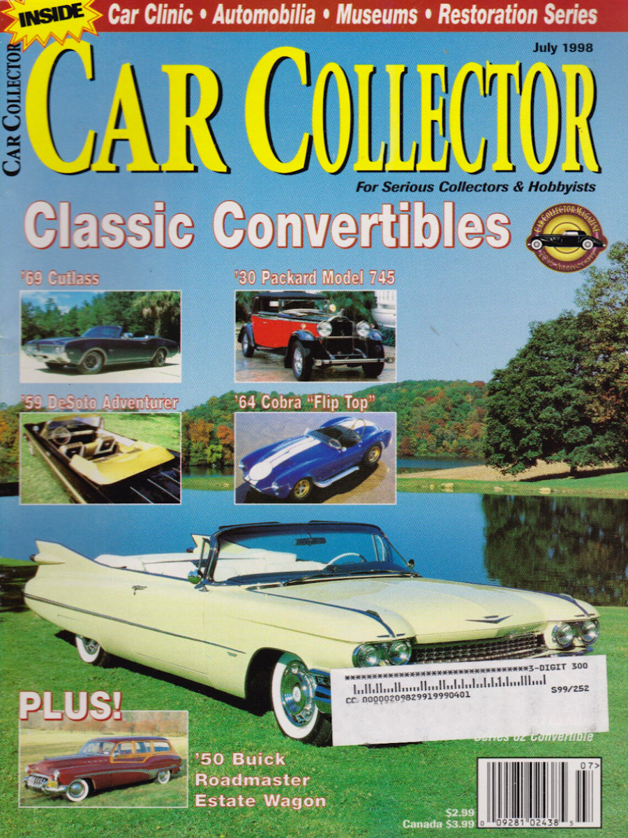 Car Collector Classics July 1998