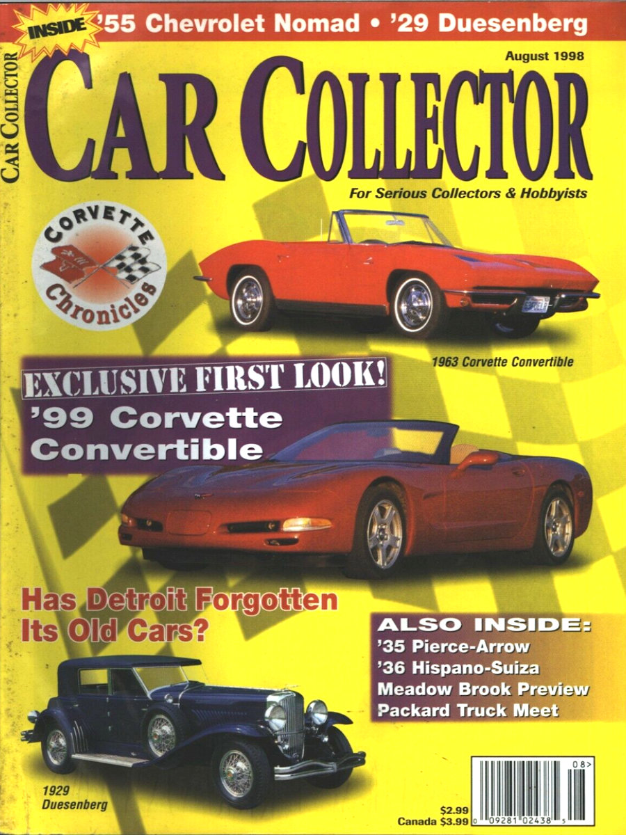Car Collector Classics Aug August 1998
