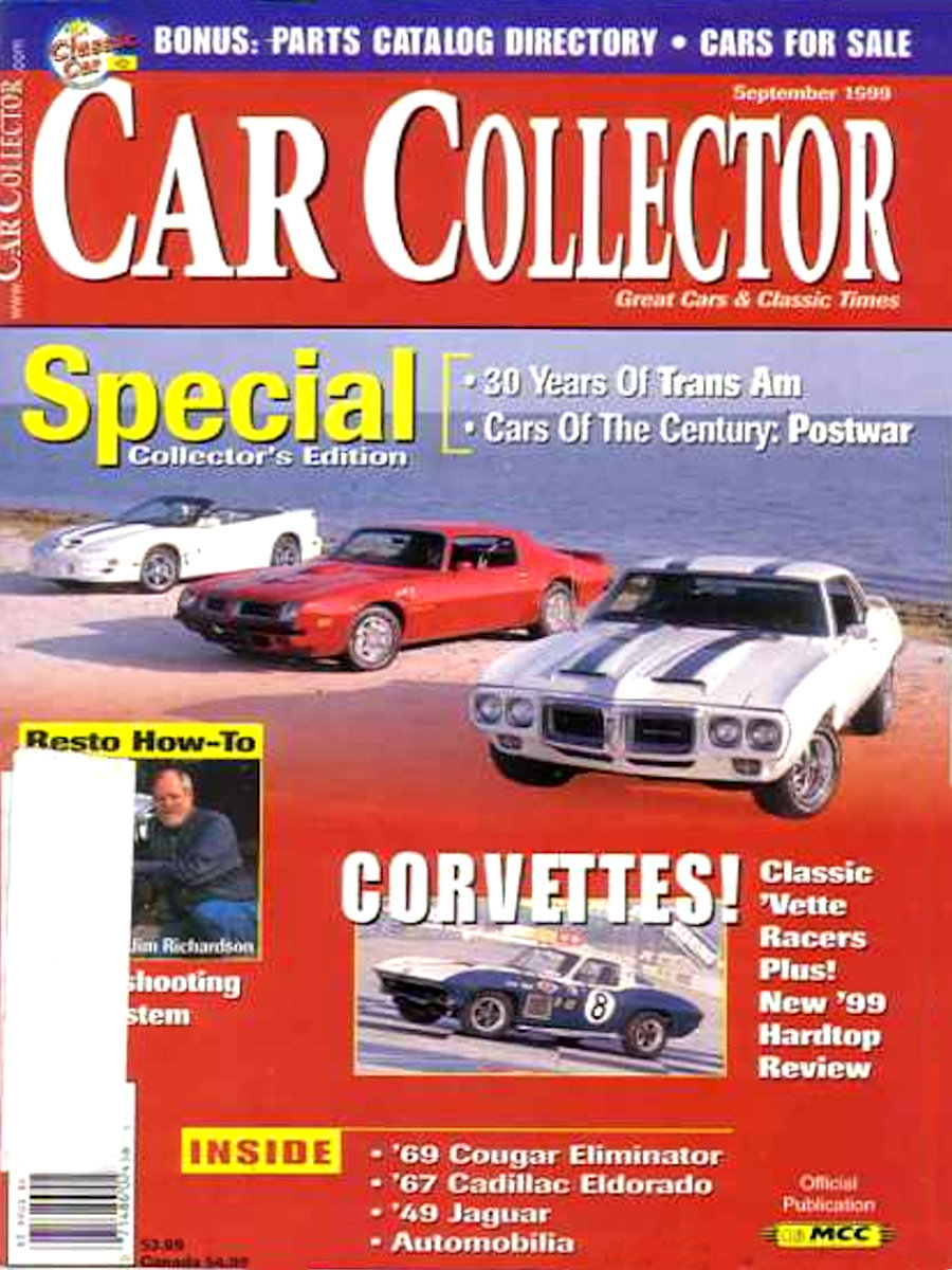 Car Collector Classics Sept September 1999