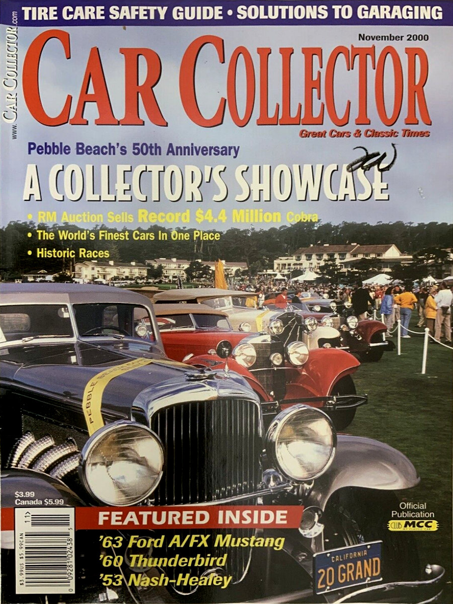 Car Collector Classics Nov November 2000