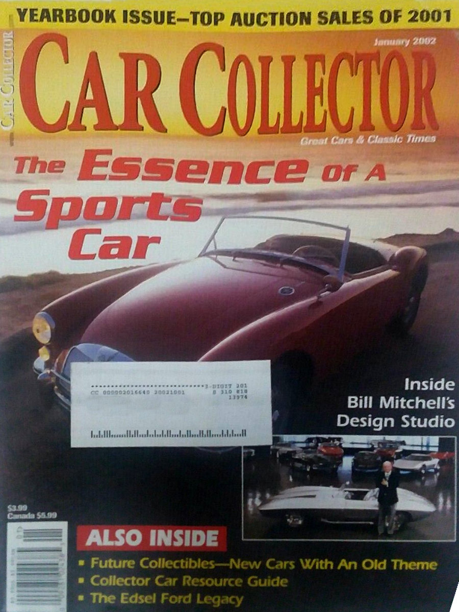 Car Collector Classics Jan January 2002