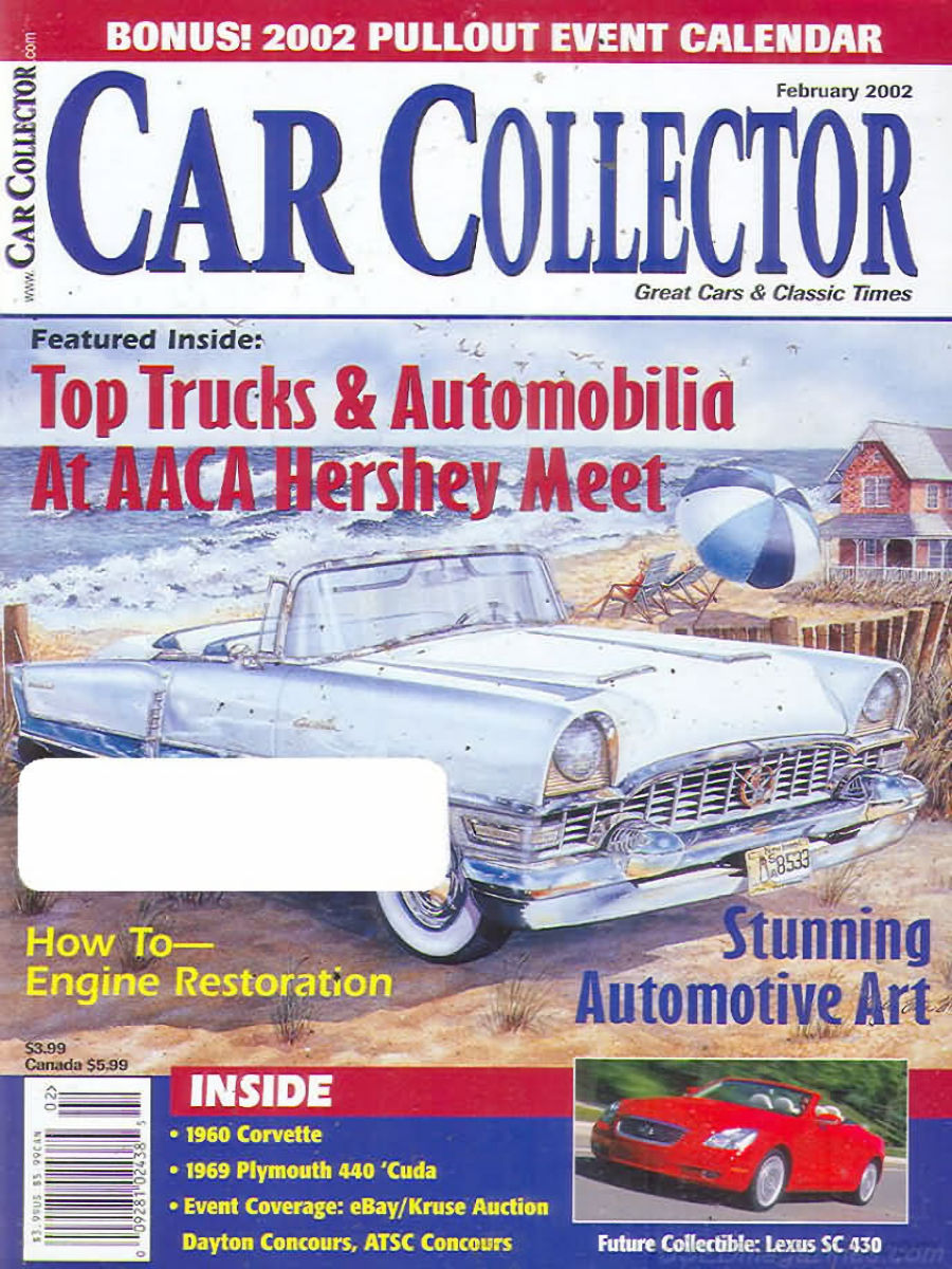 Car Collector Classics Feb February 2002