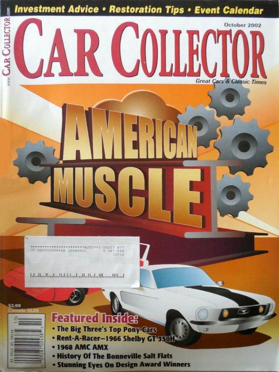 Car Collector Classics Oct October 2002