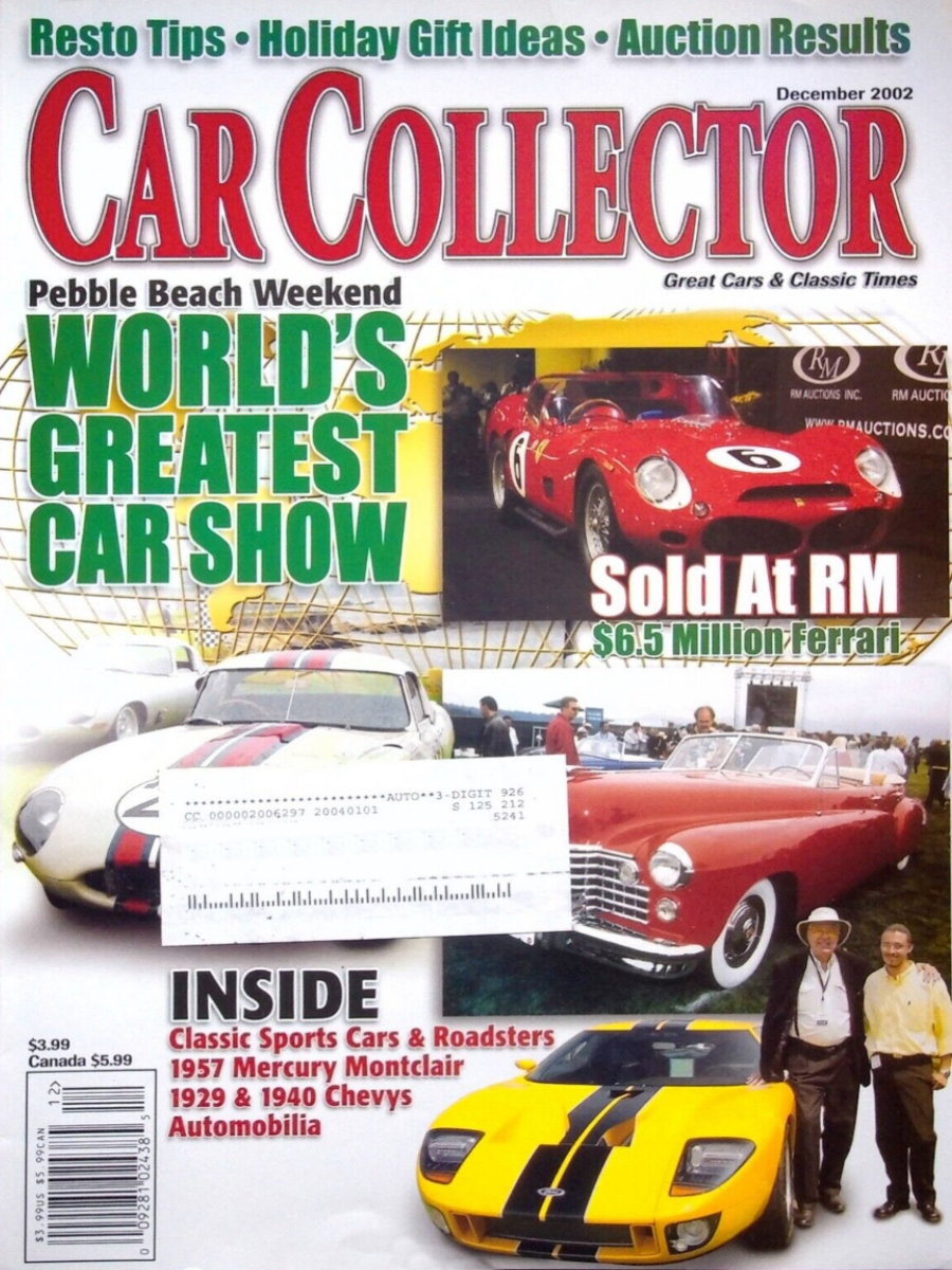 Car Collector Classics Dec December 2002