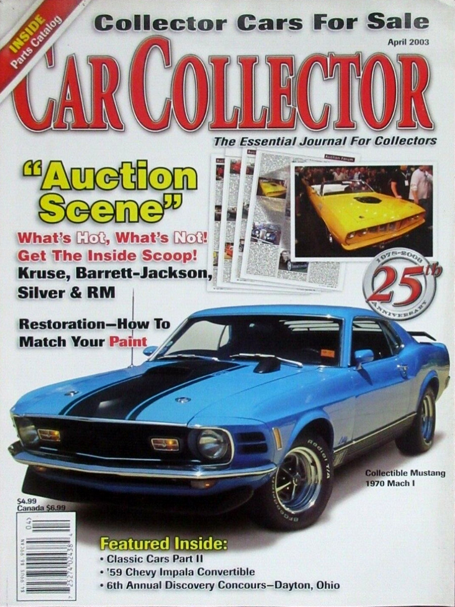 Car Collector Classics Apr April 2003