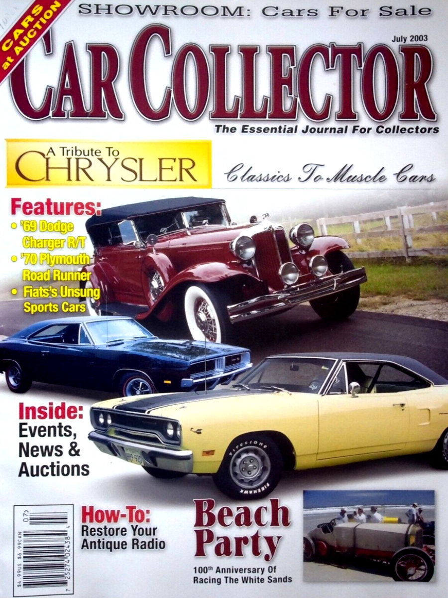Car Collector Classics July 2003