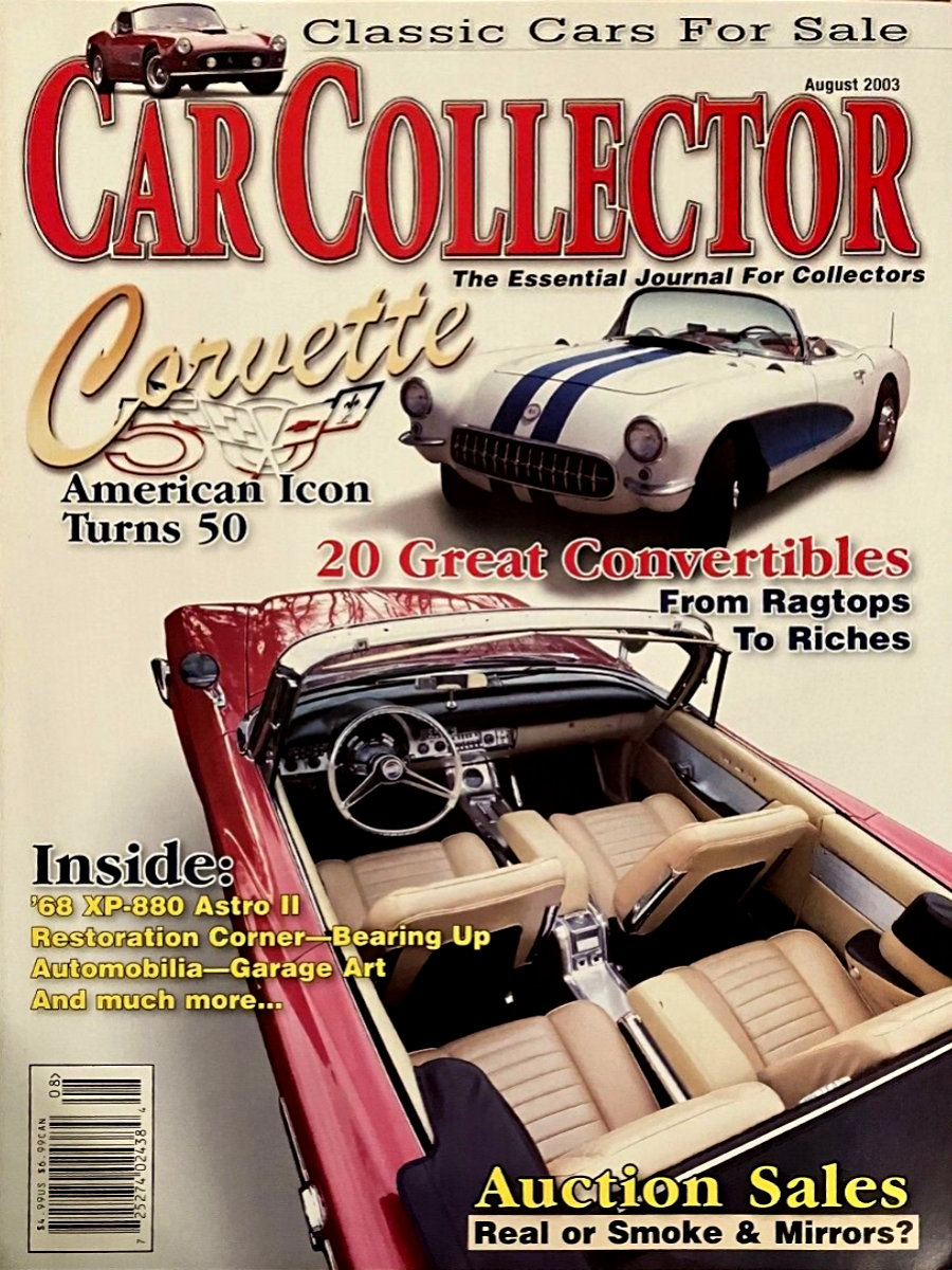 Car Collector Classics Aug August 2003