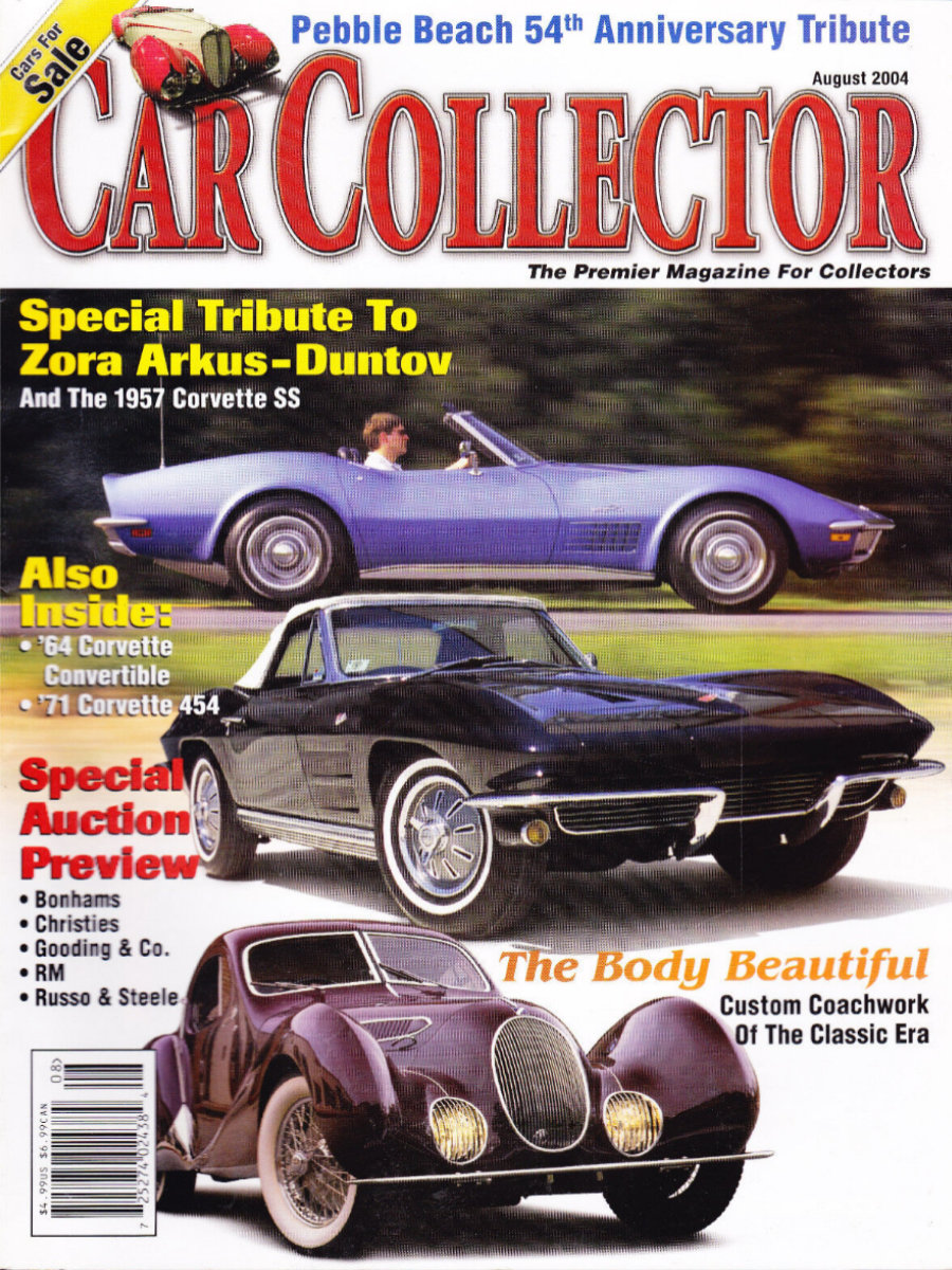 Car Collector Classics Aug August 2004