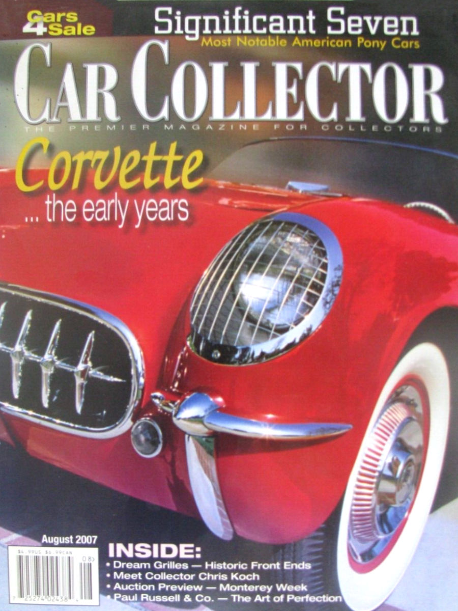 Car Collector Classics Aug August 2007