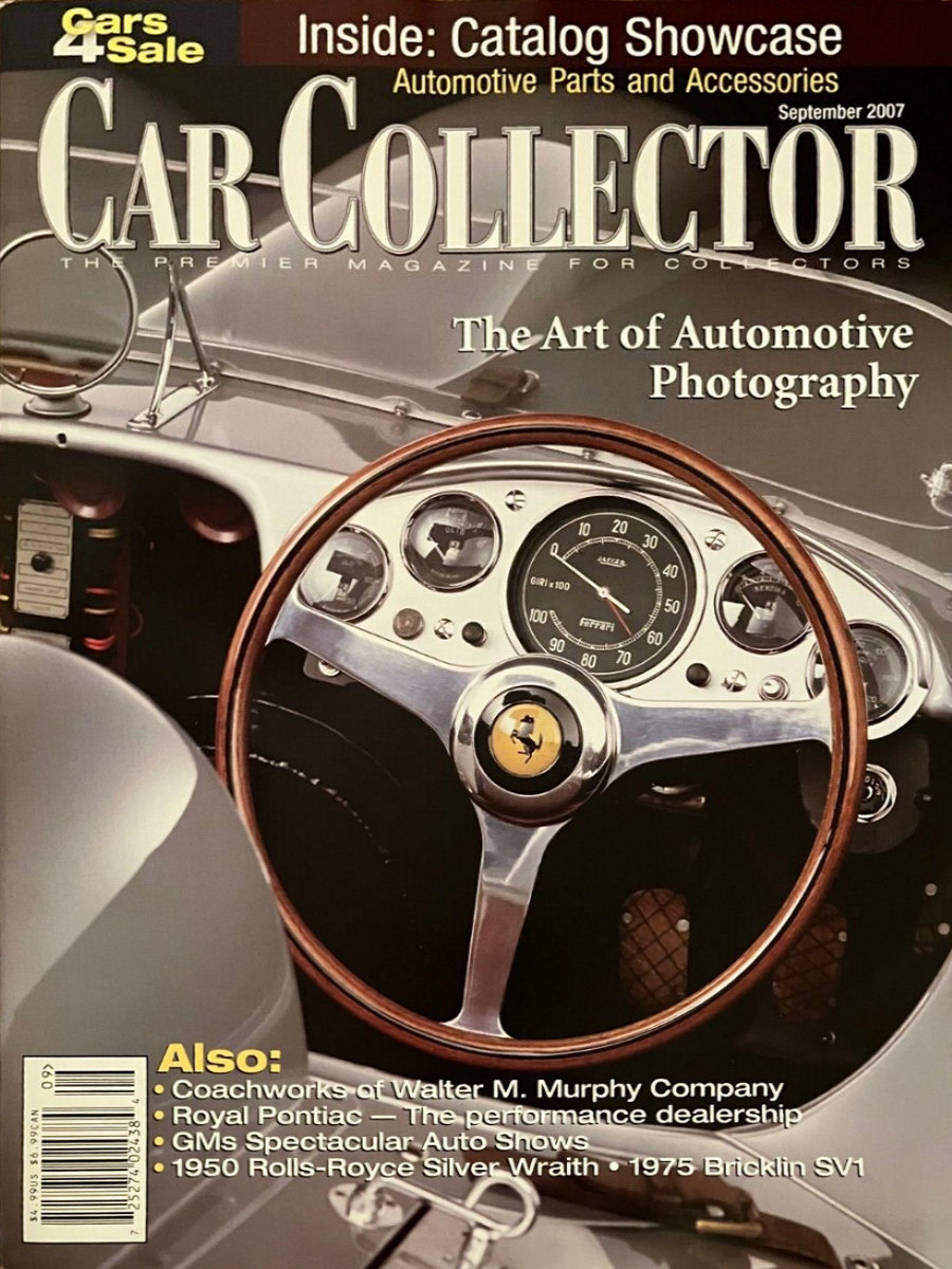 Car Collector Classics Sept September 2007
