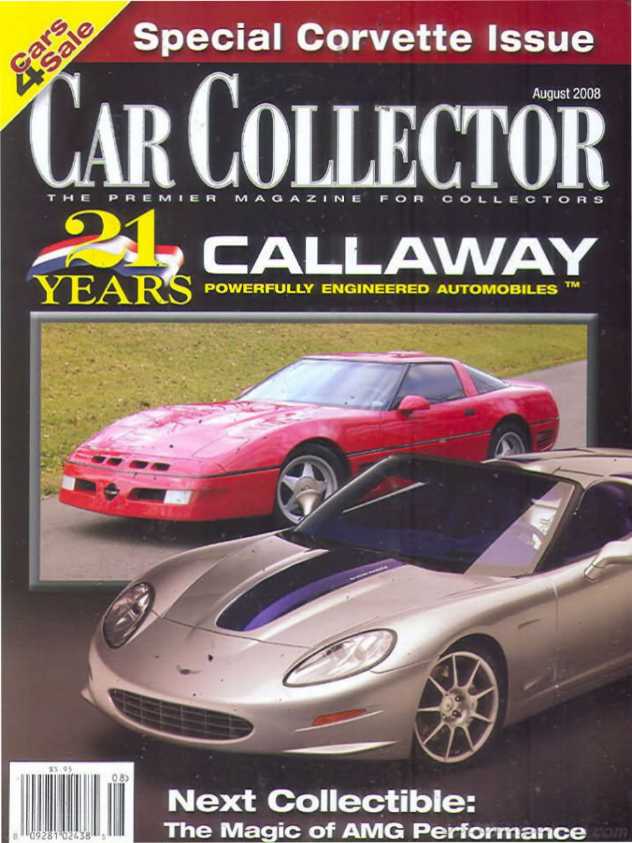 Car Collector Classics Aug August 2008