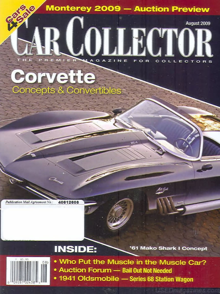 Car Collector Classics Aug August 2009