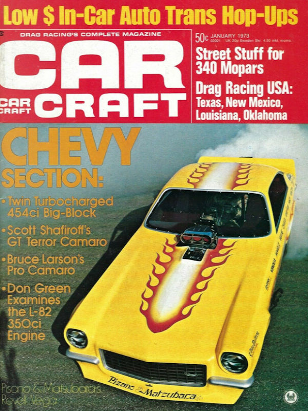 Car Craft Jan January 1973 