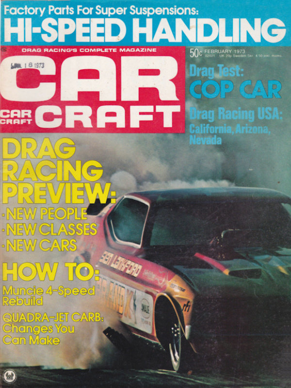 Car Craft Feb February 1973 