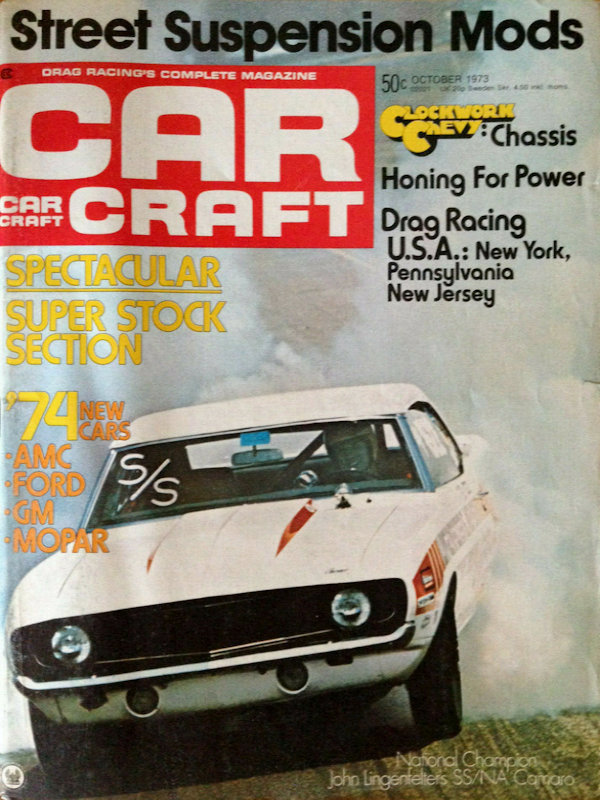 Car Craft Oct October 1973 