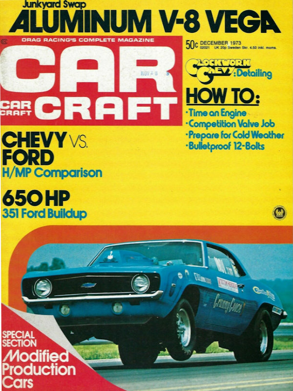 Car Craft Dec December 1973 