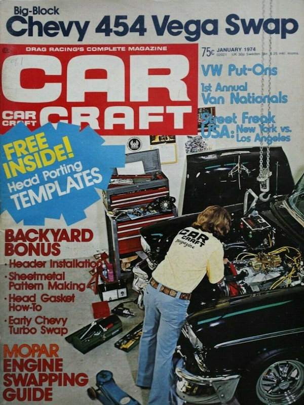 Car Craft Jan January 1974 