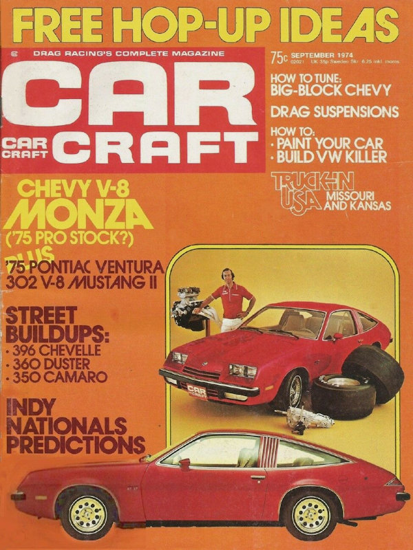 Car Craft Sept September 1974