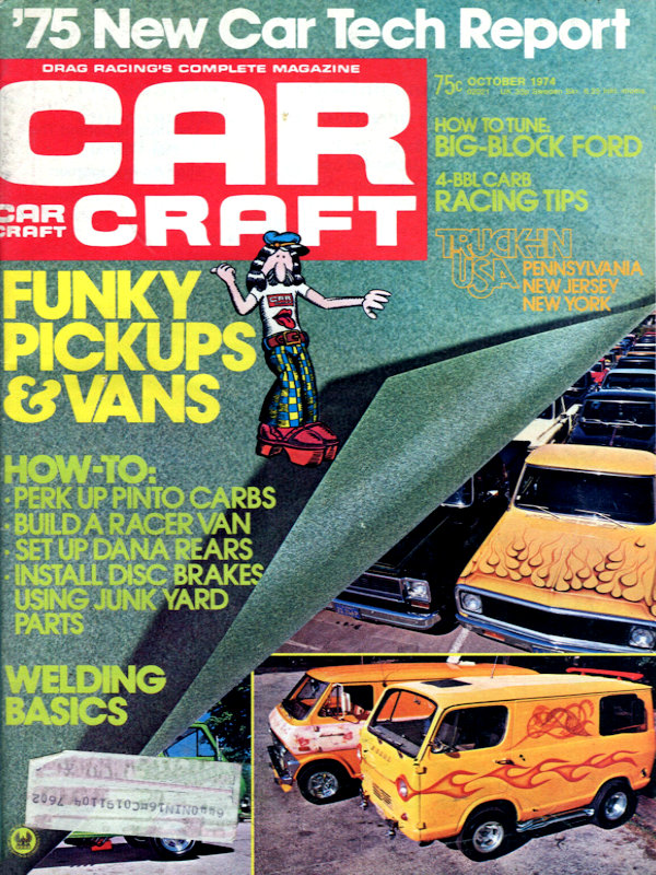 Car Craft Oct October 1974 