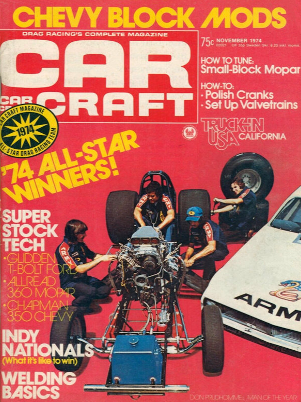 Car Craft Nov November 1974 