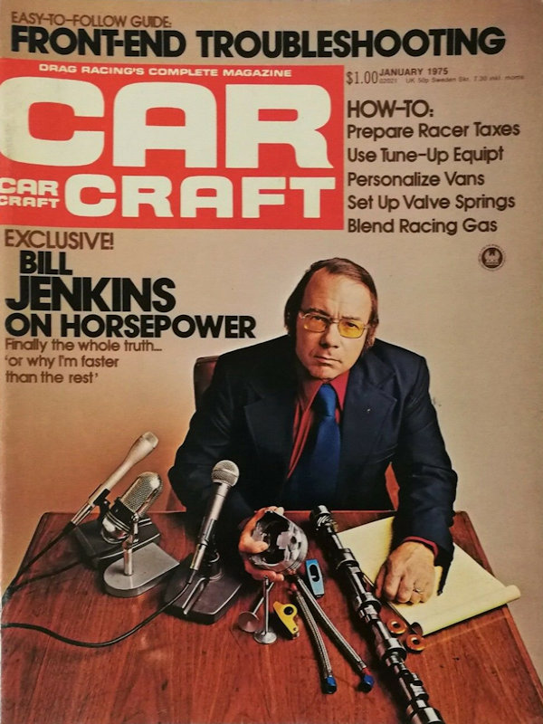 Car Craft Jan January 1975 