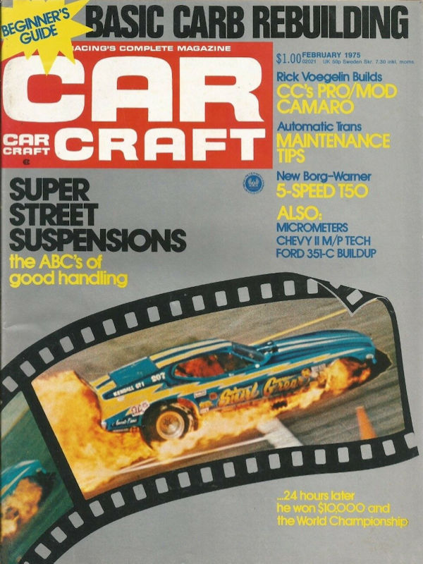 Car Craft Feb February 1975 