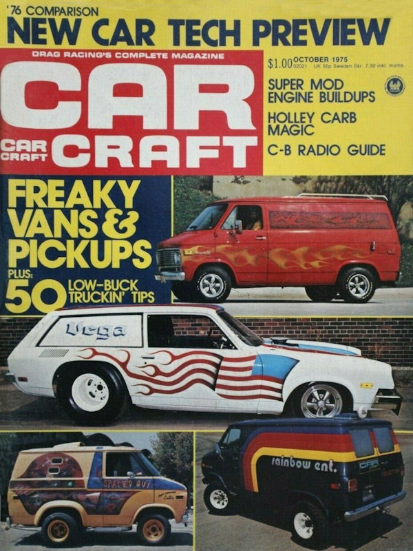 Car Craft Oct October 1975 