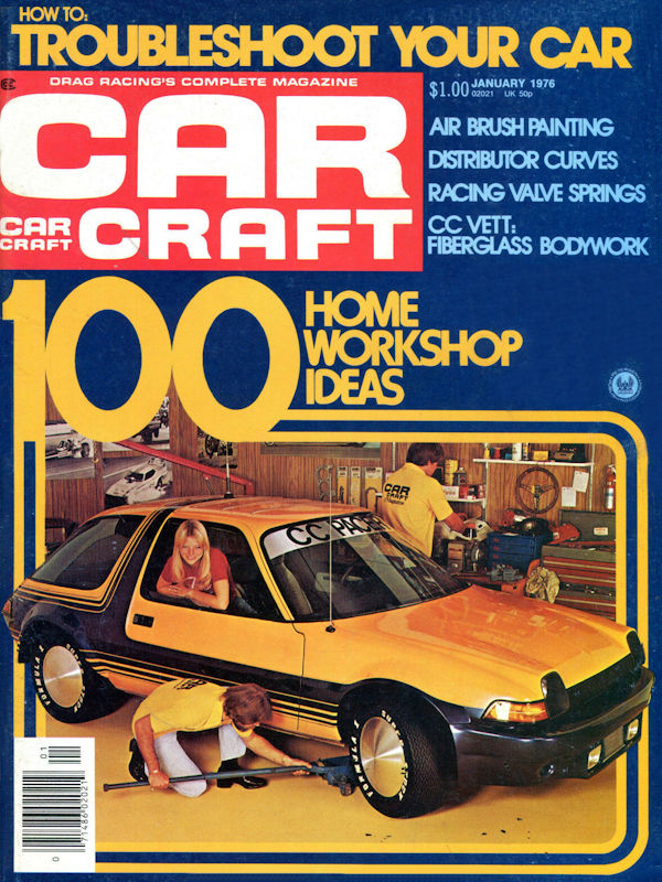 Car Craft Jan January 1976 