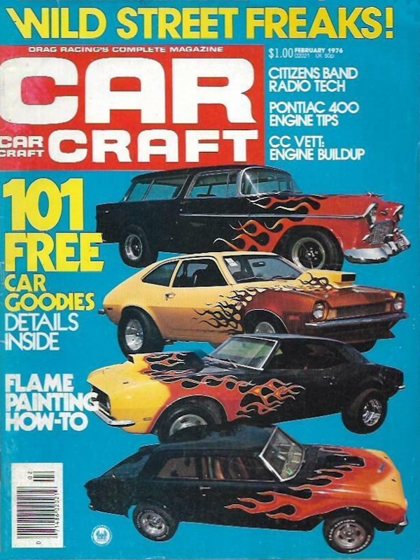 Car Craft Feb February 1976 