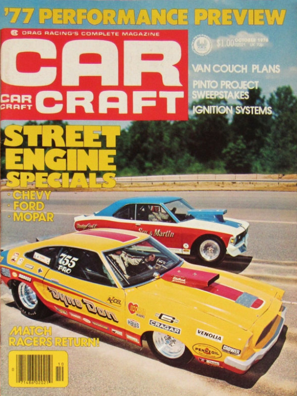 Car Craft Oct October 1976 