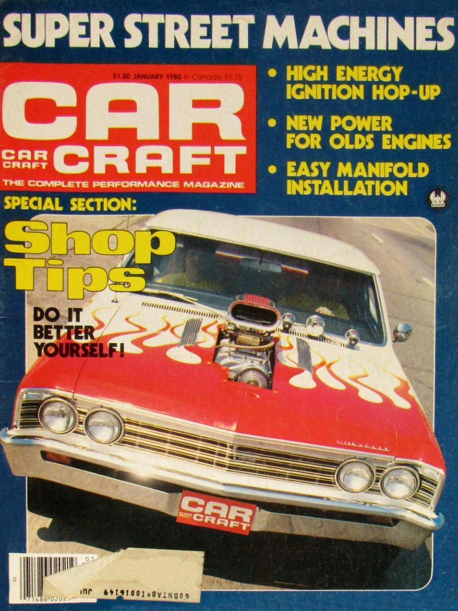 Car Craft Jan January 1980 