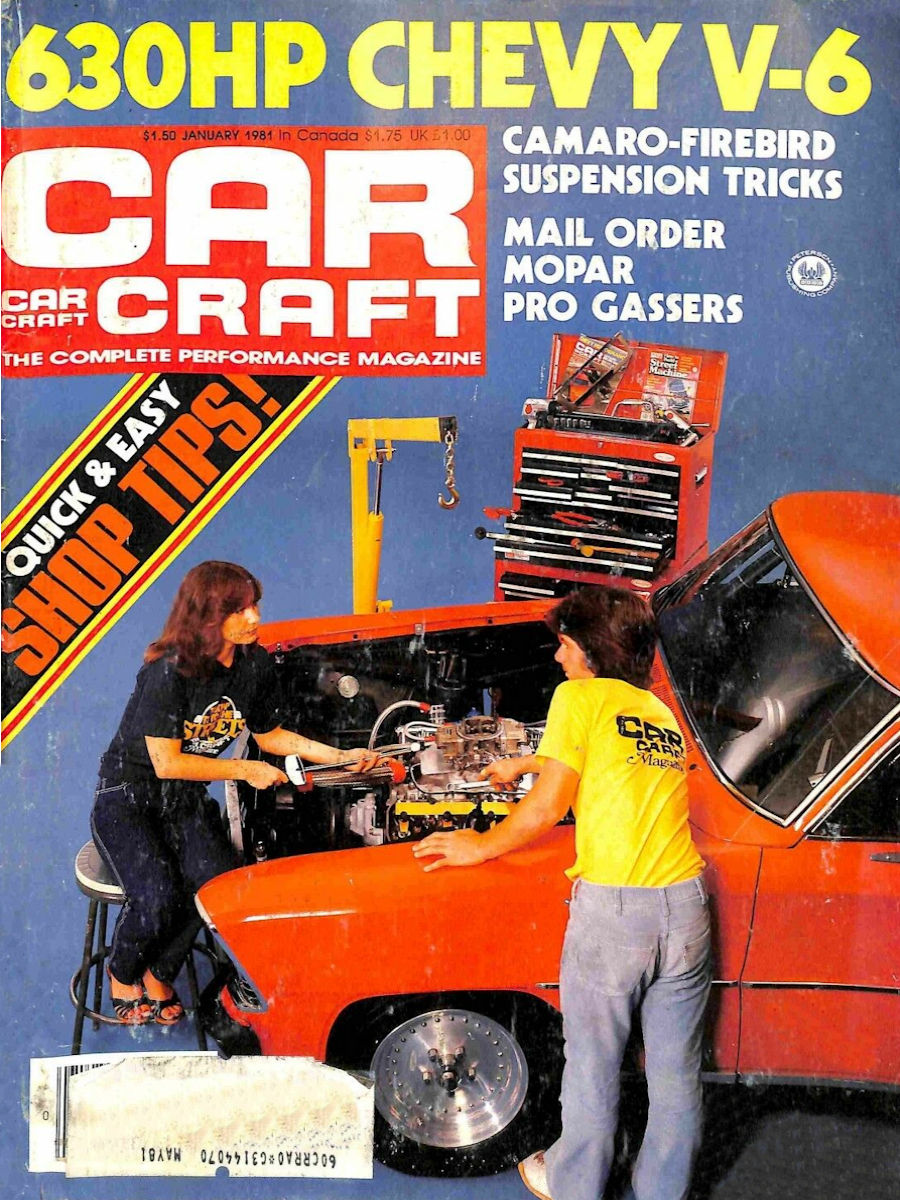 Car Craft Jan January 1981 