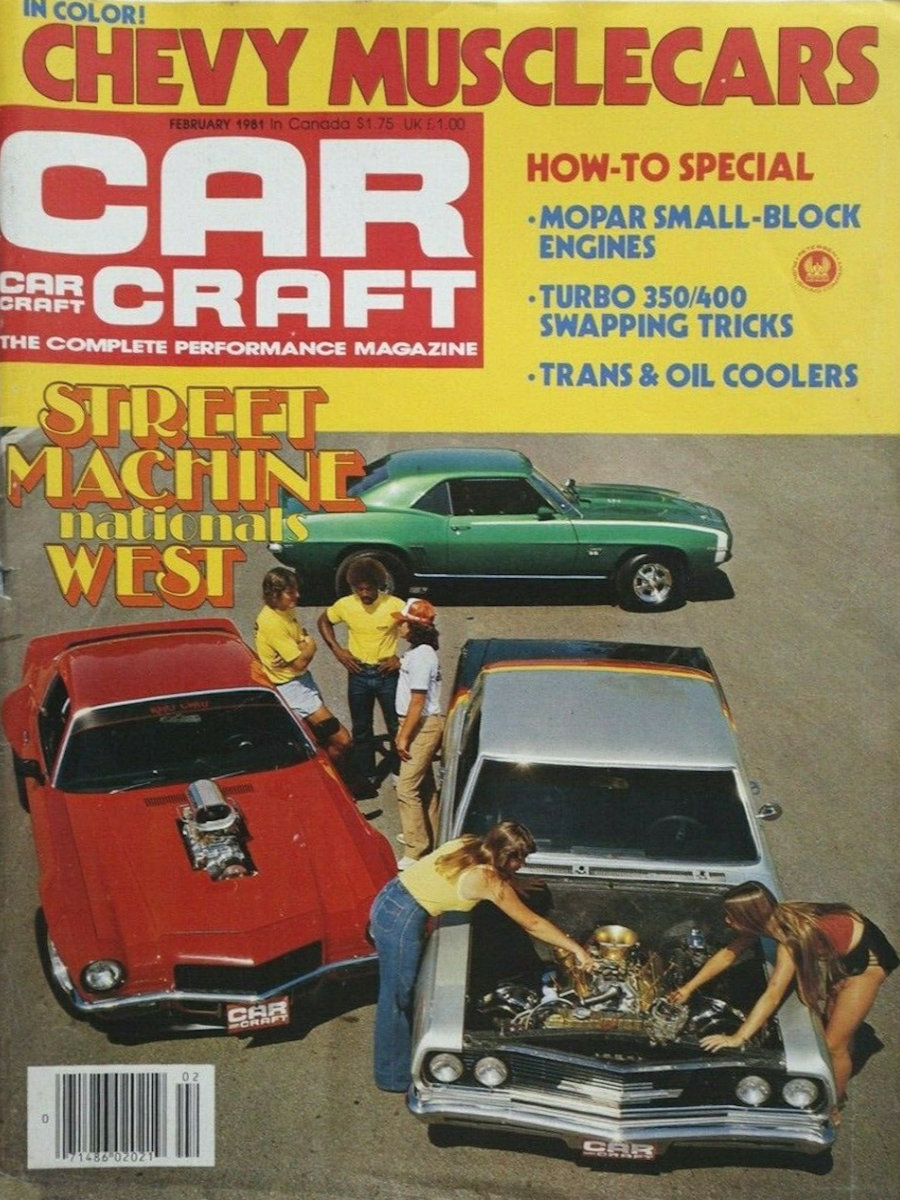 Car Craft Feb February 1981 