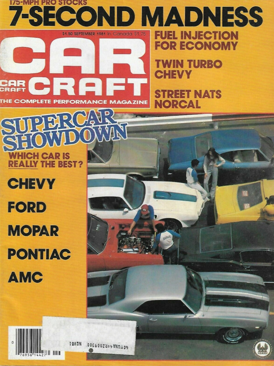 Car Craft Sept September 1981