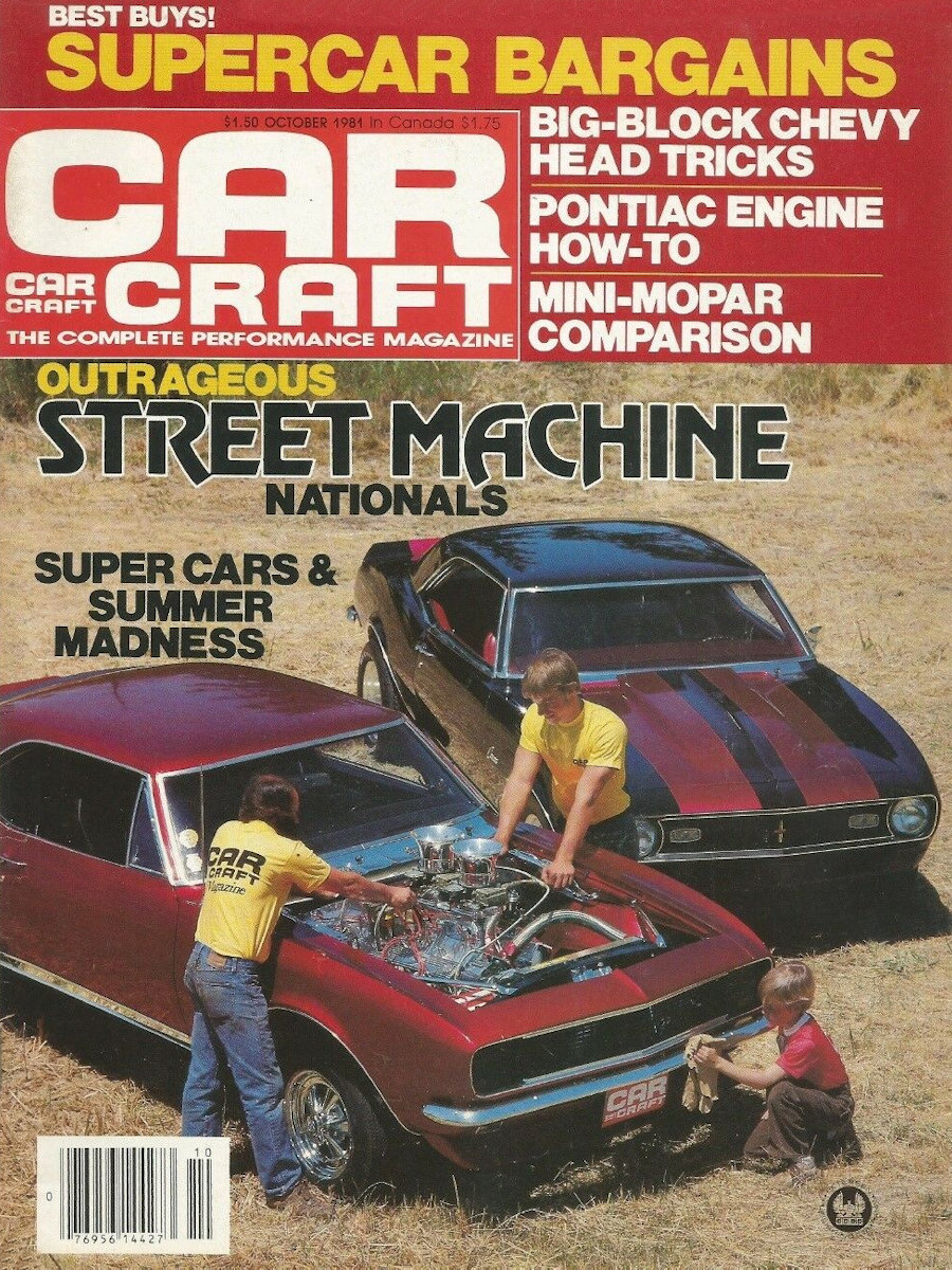 Car Craft Oct October 1981 