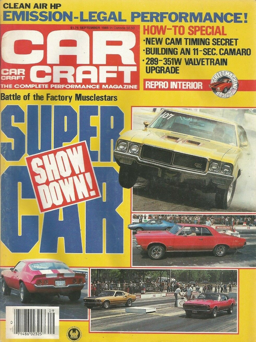 Car Craft Sept September 1985