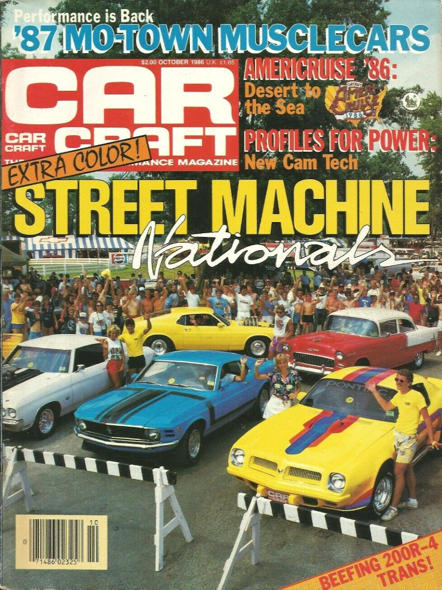Car Craft Oct October 1986 