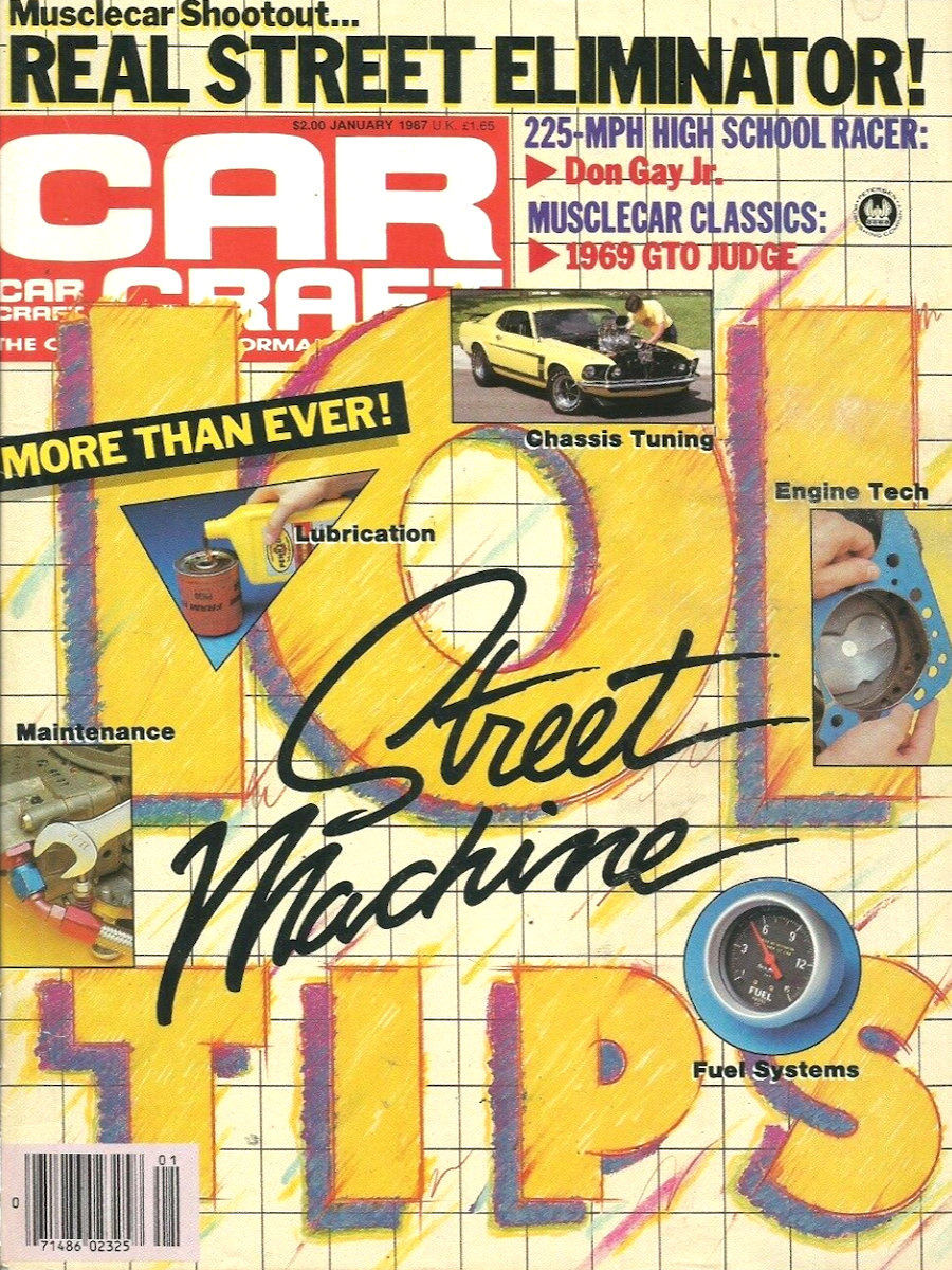Car Craft Jan January 1987 